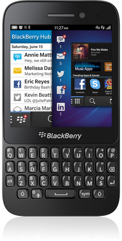 manual de Blackberry Q5